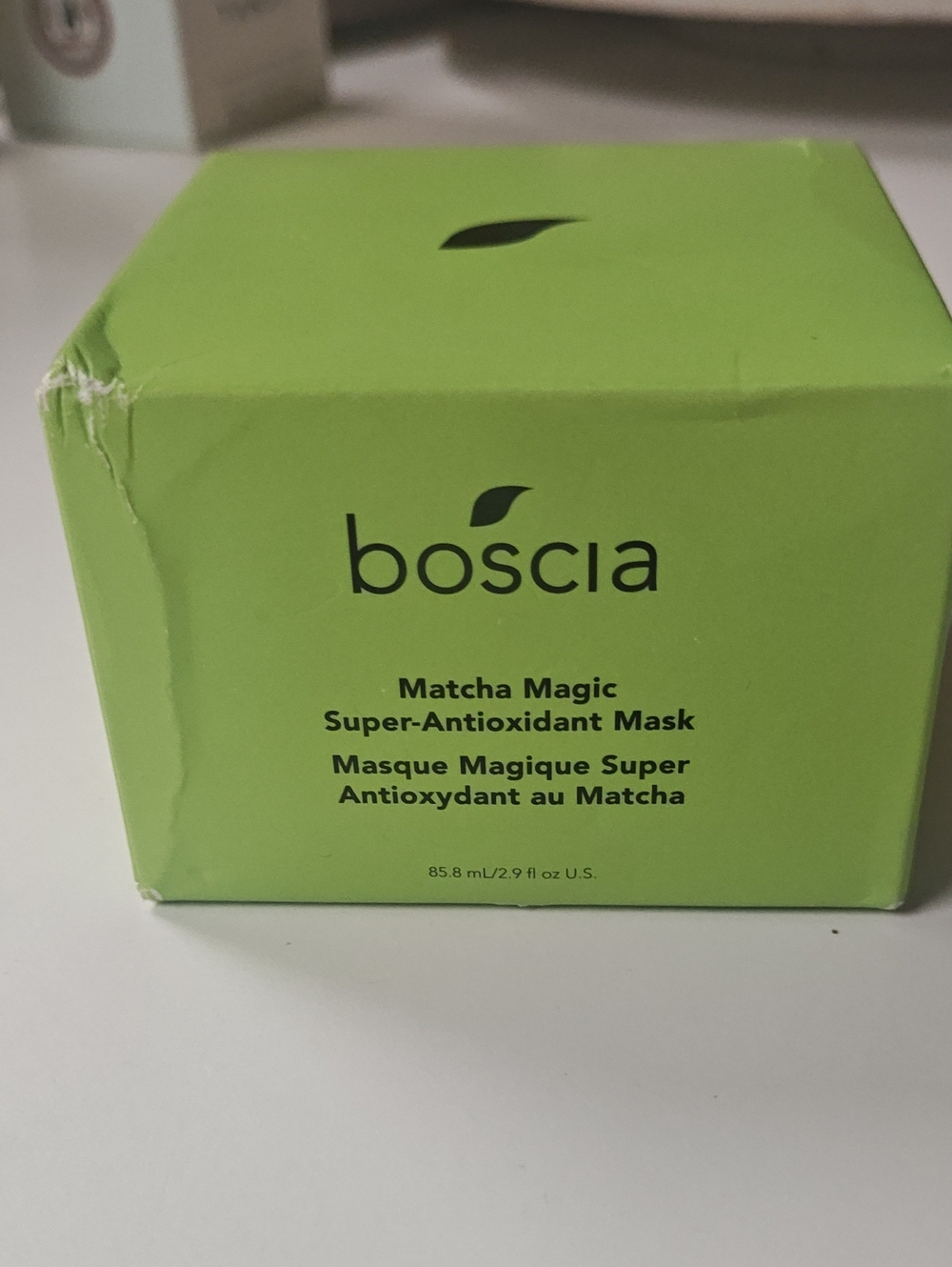 boscia Matcha Magic Super-Antioxidant Mask New In Box